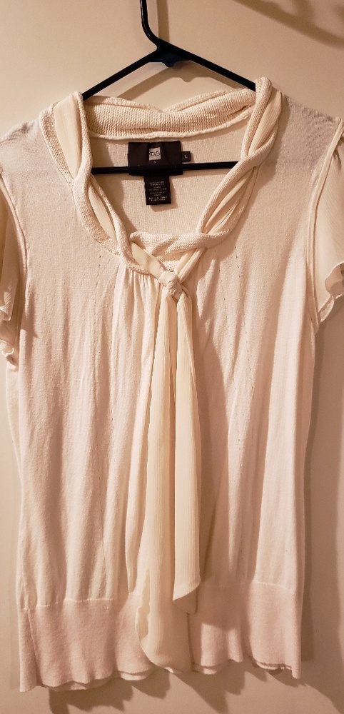 Debbie schuchat shirt sleeve sweater